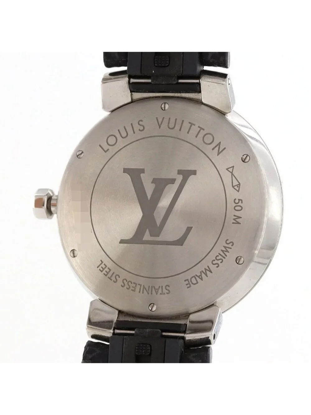 Louis Vuitton Tambour Slim Monogram SS Quartz Watch